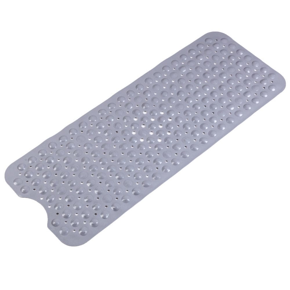 Antislip badmat met drukknoppen voor veiligheid in bad.