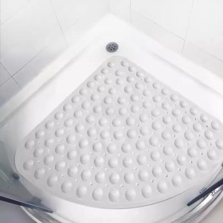 Douchemat voor Kwartronde Badkamers