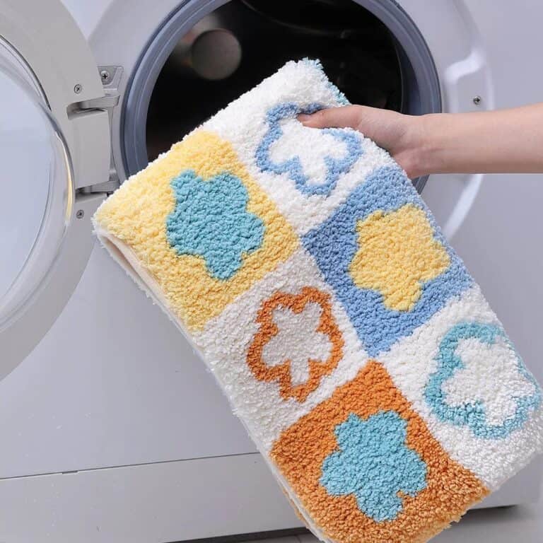 Bloemen Badmat - Luxe Badkamer Accessoires