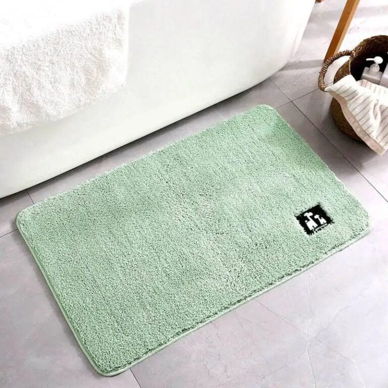 Groene Badkamer Mat
