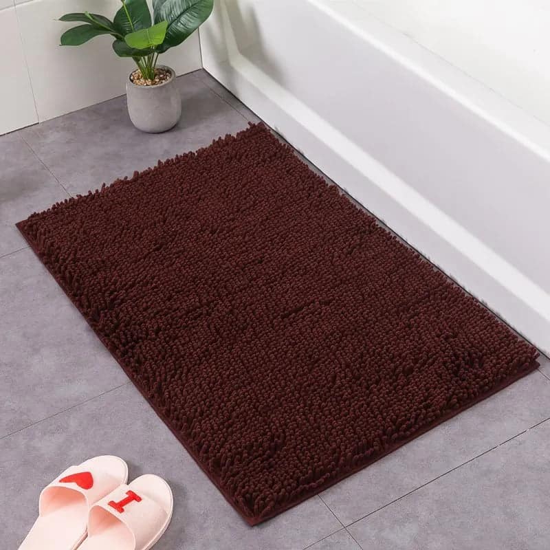 60x90cm plush bath mat for bathroom comfort and style.
