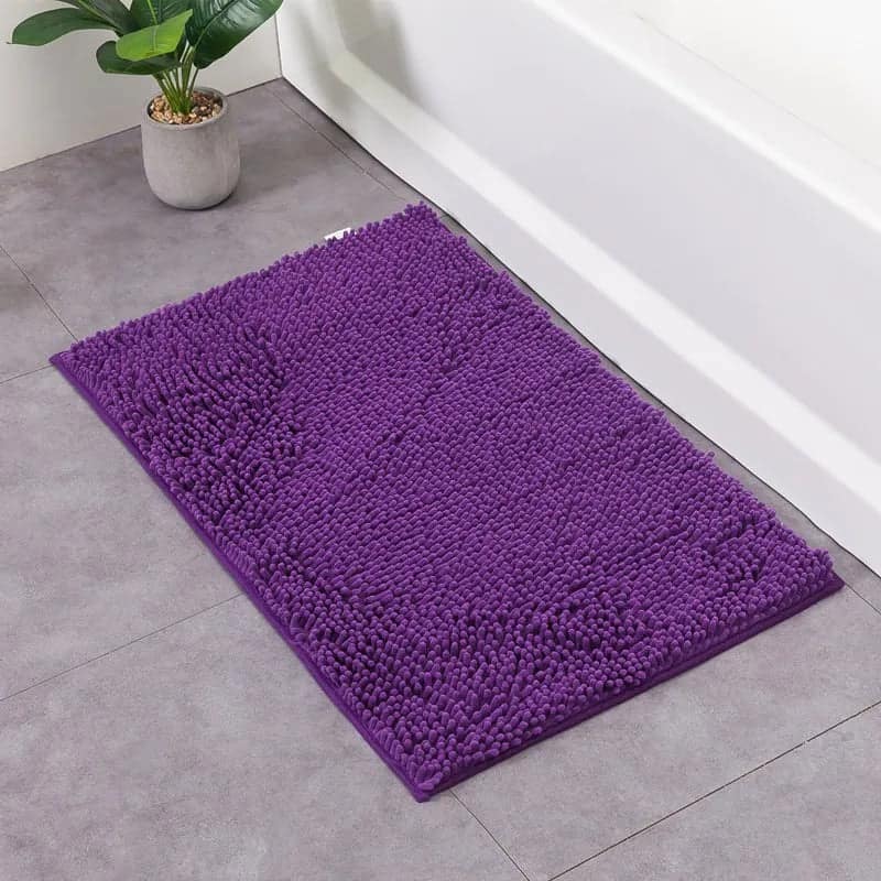 Purple 60x90 Bath Mat for Bathroom.