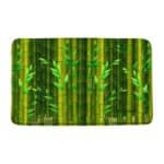Bamboo Looking Bath Mat