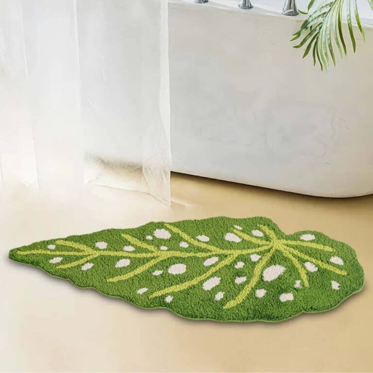 Bath Mat Leaf