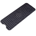Black Bath Mat