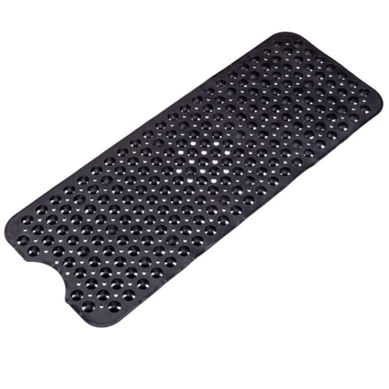 Black Bath Mat