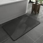 Black Bath Mat Non Slip