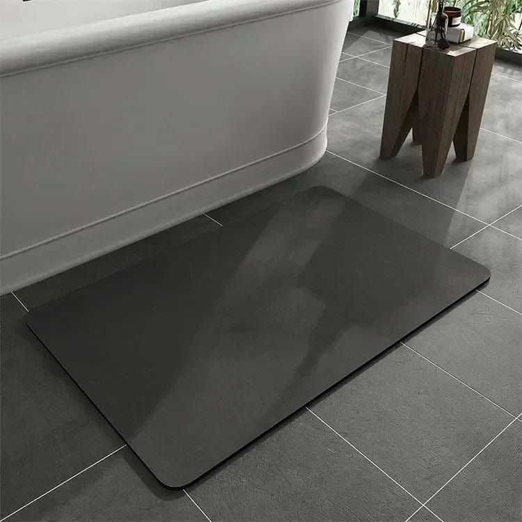 Black Bath Mat Non Slip