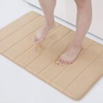 Brown Beige Bath Mat