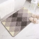 Checked Bath Mat