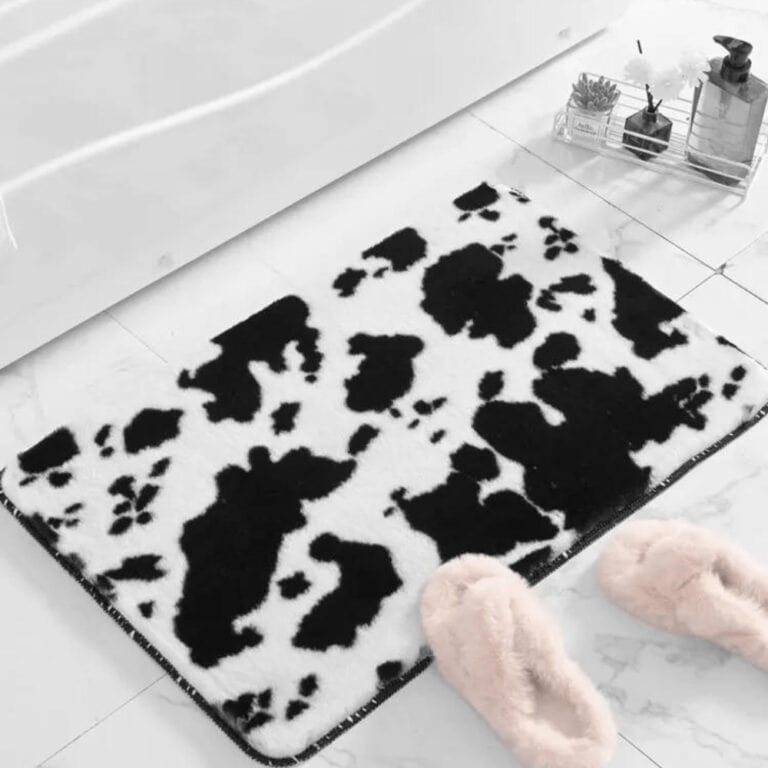 Cow Bath Mat