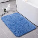 Cute Blue Bath Mat