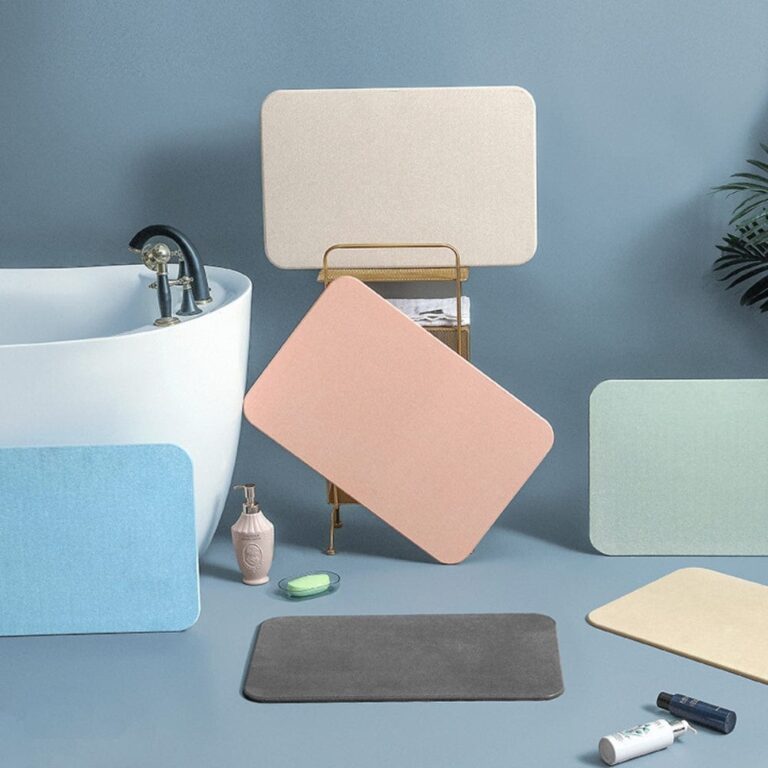 Diatomite Soft Absorbent Bath Mat
