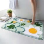 Floral Bath Mat