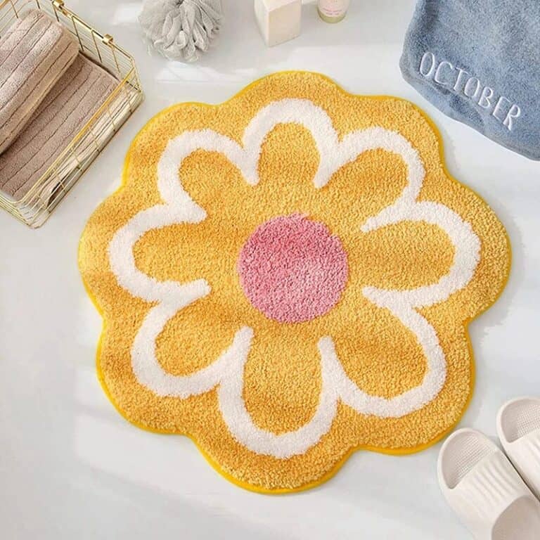 Flower Shaped Bath Mat