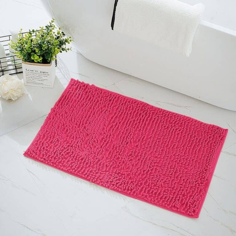 Fuchsia Pink Bath Mat