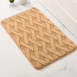 Geometric Pattern Bath Mat