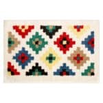 Geometric Print Bath Mat