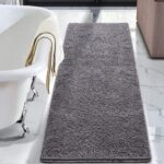 Grey Chenille Bath Mat