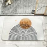 Large Brown Bath Mat