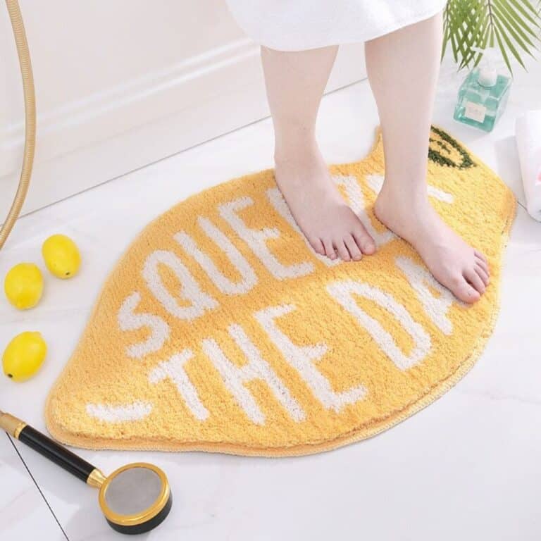Lemon Bath Mat