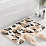 Leopard Print Bath Mat