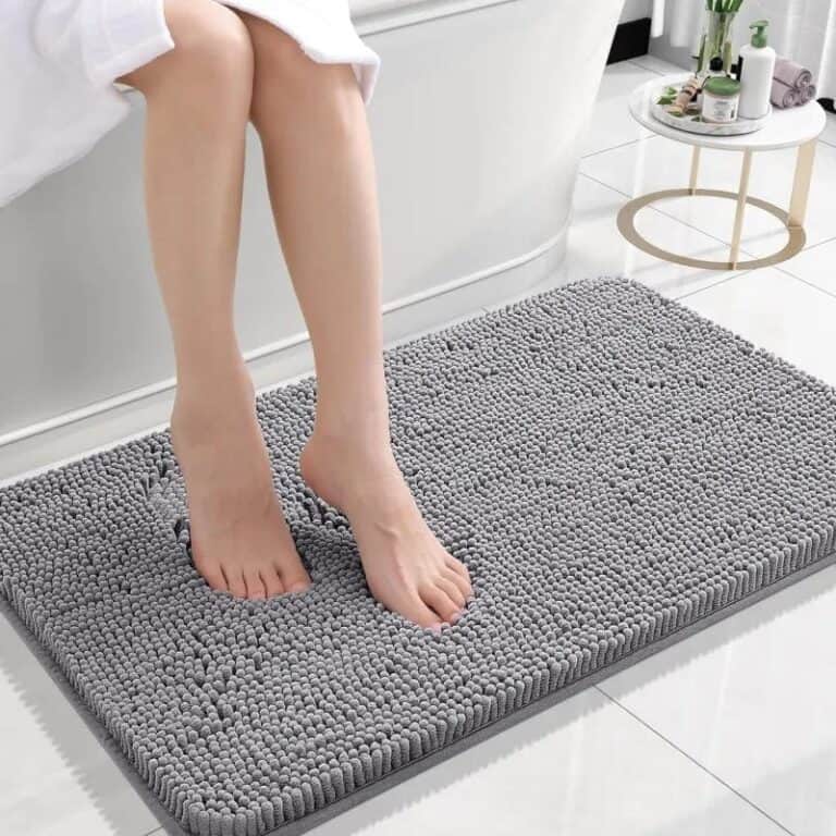 Micro Chenille Bath Mat