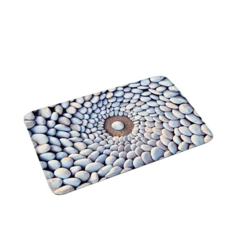 Pebble Bath Mat Grey