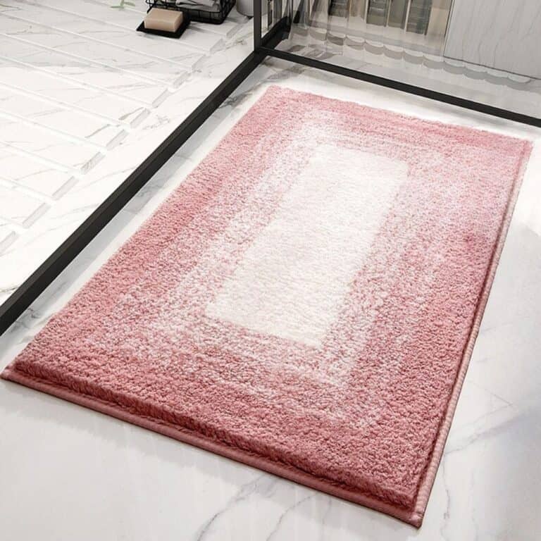 Pink Bath Mat