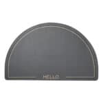 Semi Circle Bath Mat
