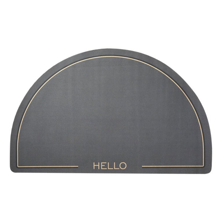 Semi Circle Bath Mat