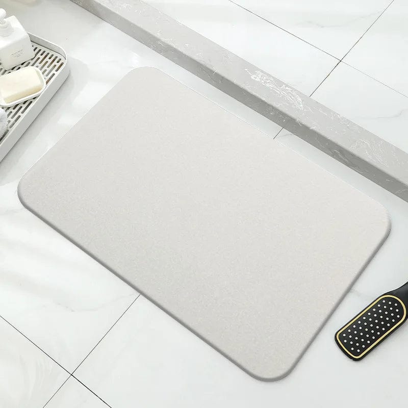Stone Bath Mat for Bathroom - Non-Slip, Moisture Absorbent, Modern Design.