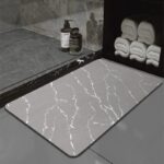 White Marble Bath Mat