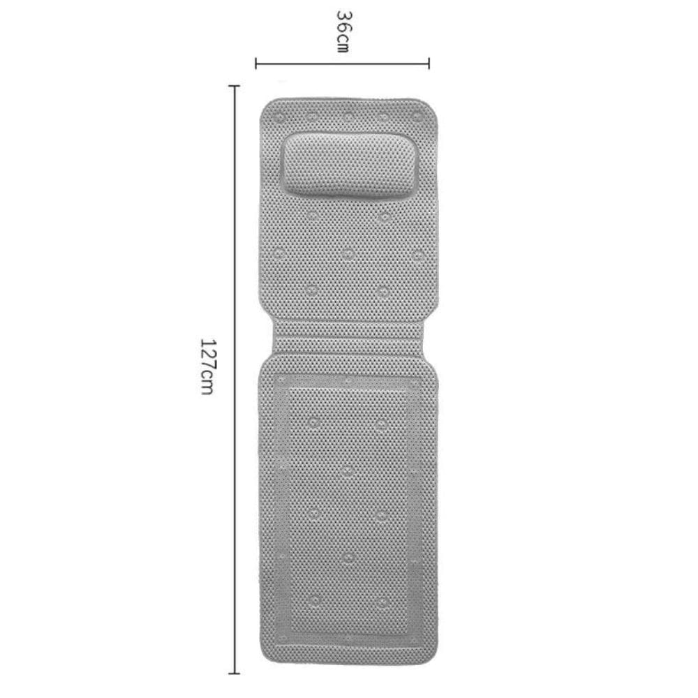 XXL Bath Mat 127cm x 36cm Non-Slip Shower Rug.